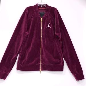 Jordan Velour Bordeaux Jacket Women’s Med